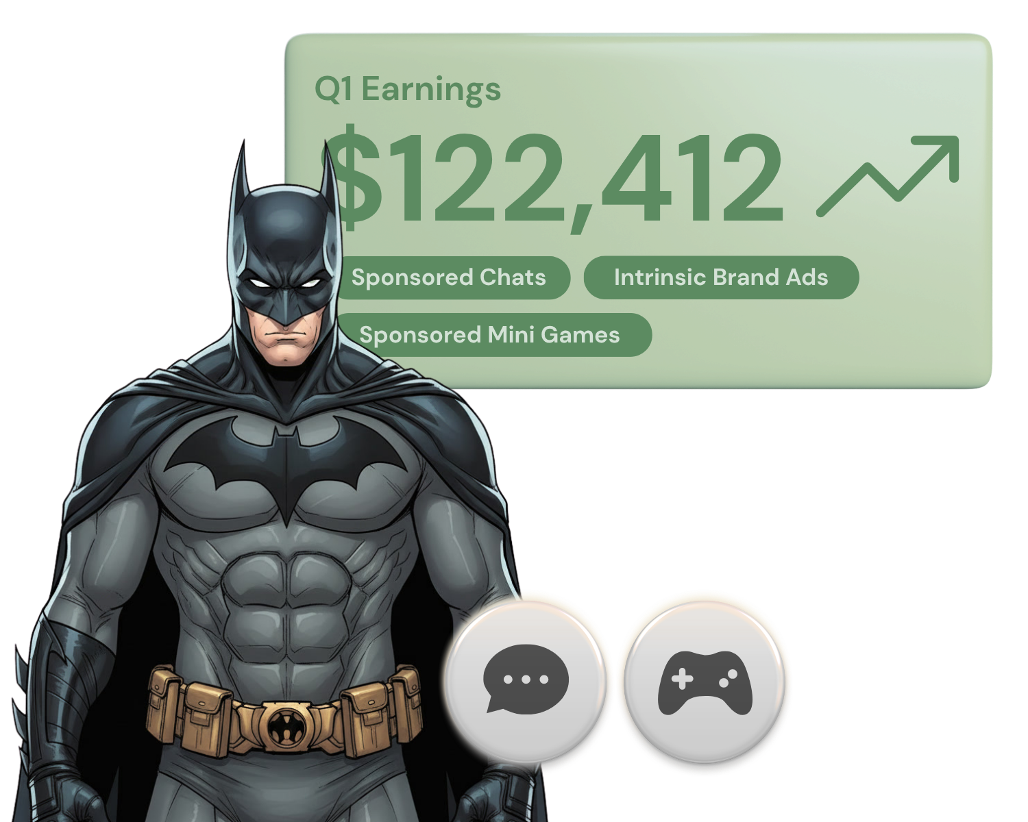 Publishers monetizing with sponsored AI characters in their product